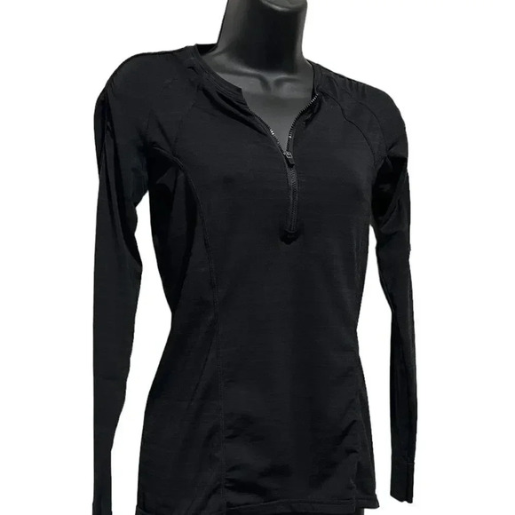 🍀2/$22 Athleta Bundle Ultimate Stash 7/8 Legging & Long Sleeve 1/4 Zip Womens XS - Picture 2 of 13